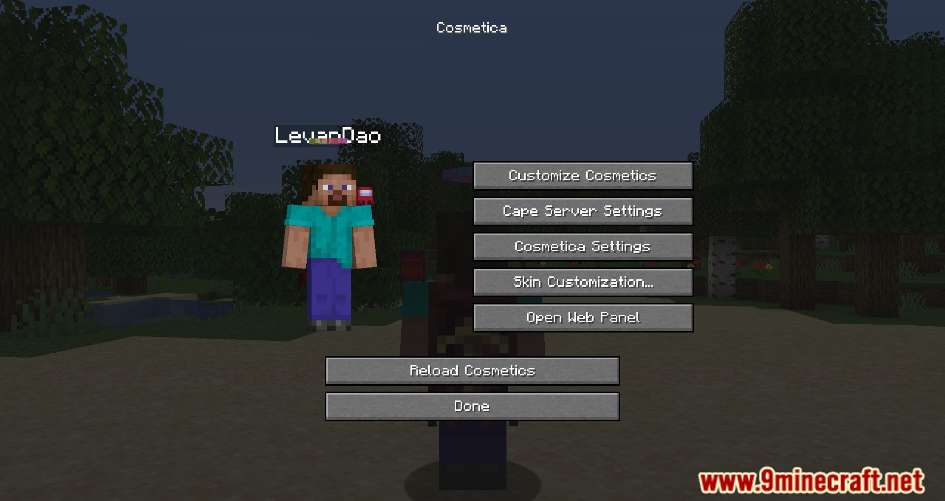 Cosmetica Mod (1.20.4, 1.19.4) - Customize Your Skin 14