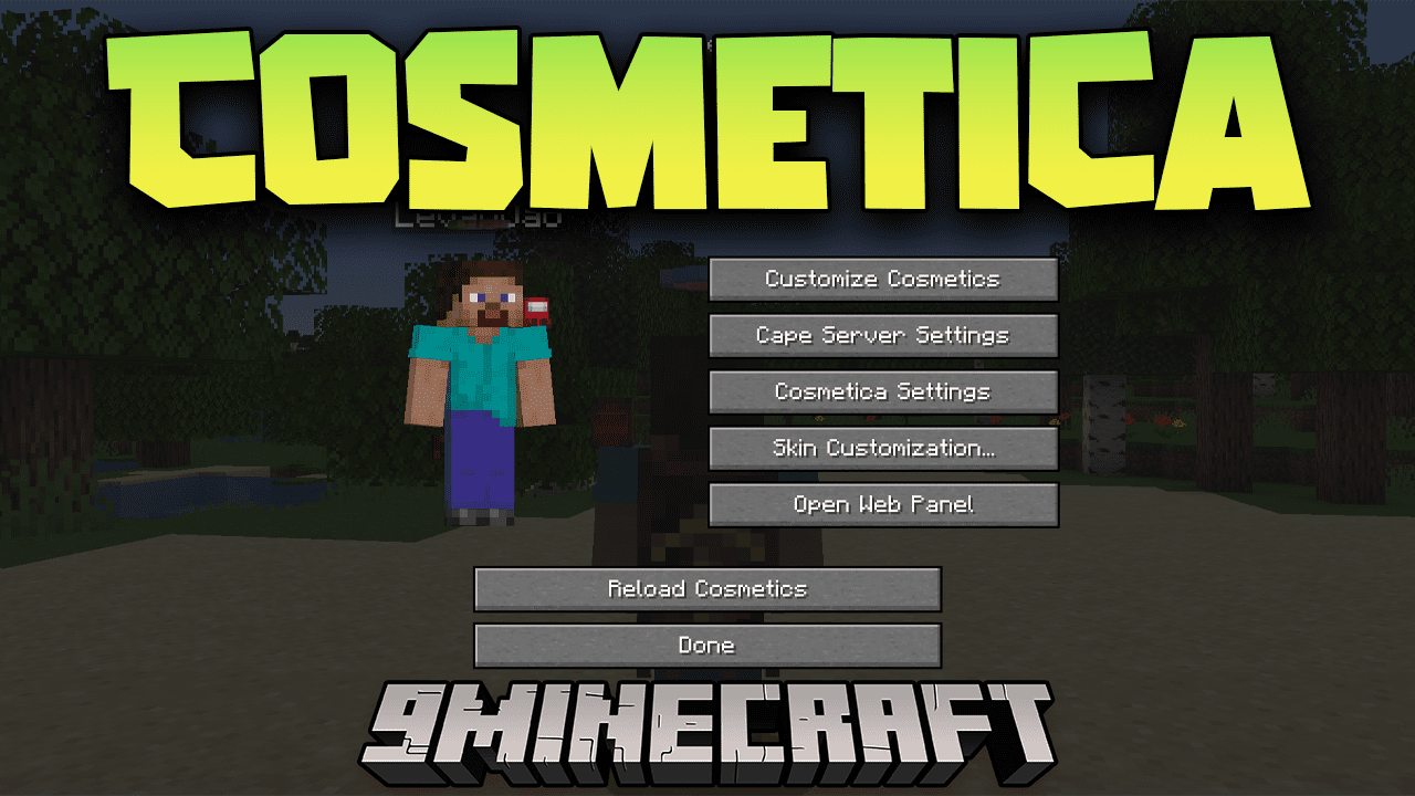 Cosmetica Mod (1.20.4, 1.19.4) - Customize Your Skin 1