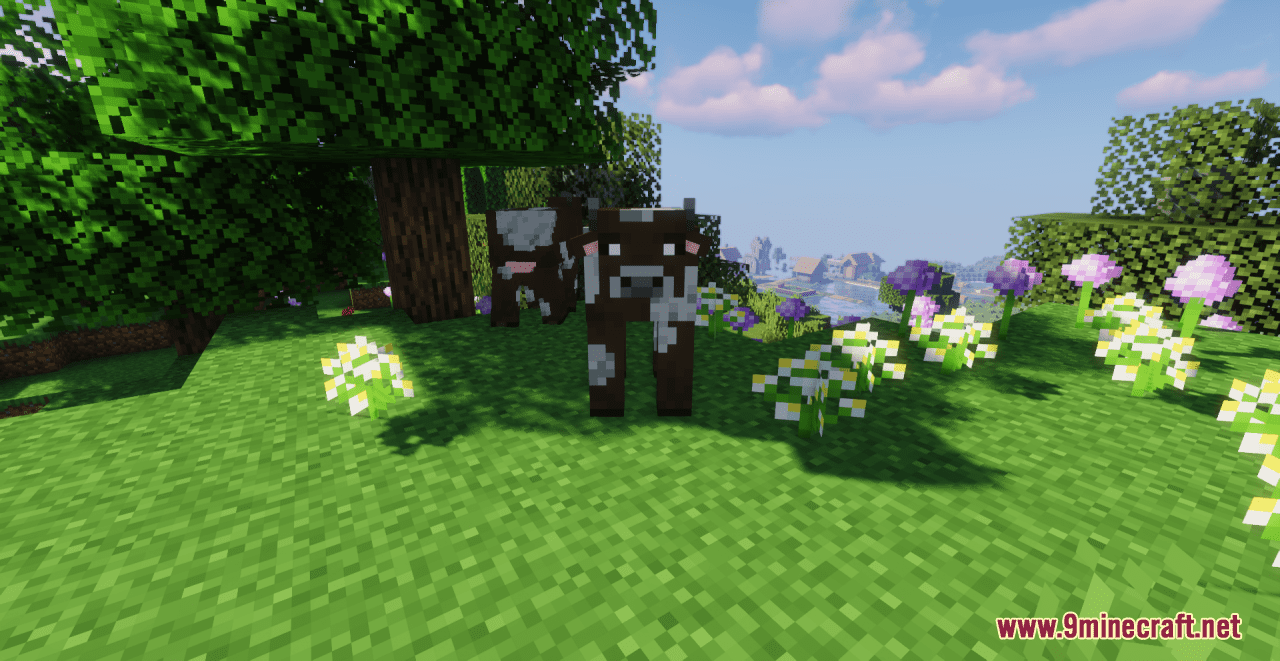 Cow+ Resource Pack (1.20.6, 1.20.1) - Texture Pack 2