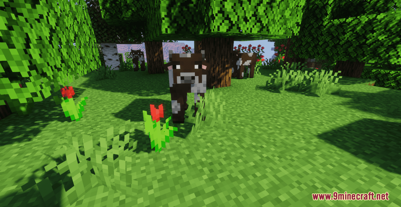 Cow+ Resource Pack (1.20.6, 1.20.1) - Texture Pack 3