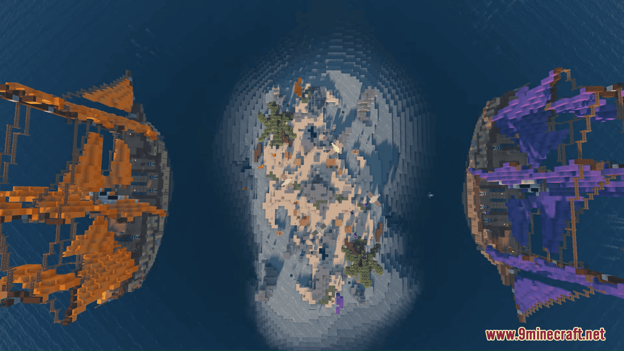 Crafty Cannoneers Map (1.21.1, 1.20.1) - A War Of Pirates 7