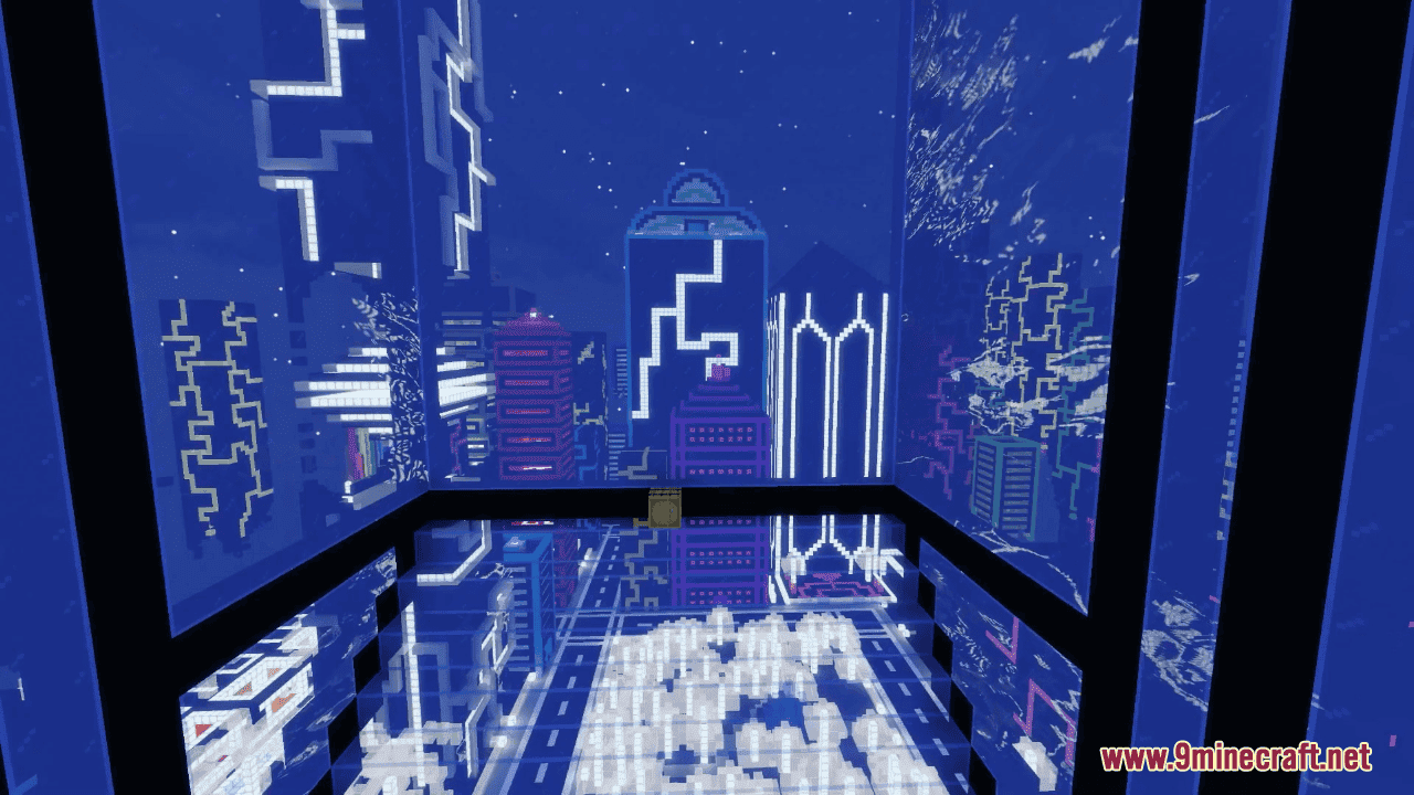 Cyber City Hunt Map (1.21.1, 1.20.1) - Scavenger Hunt In Cyberspace 7