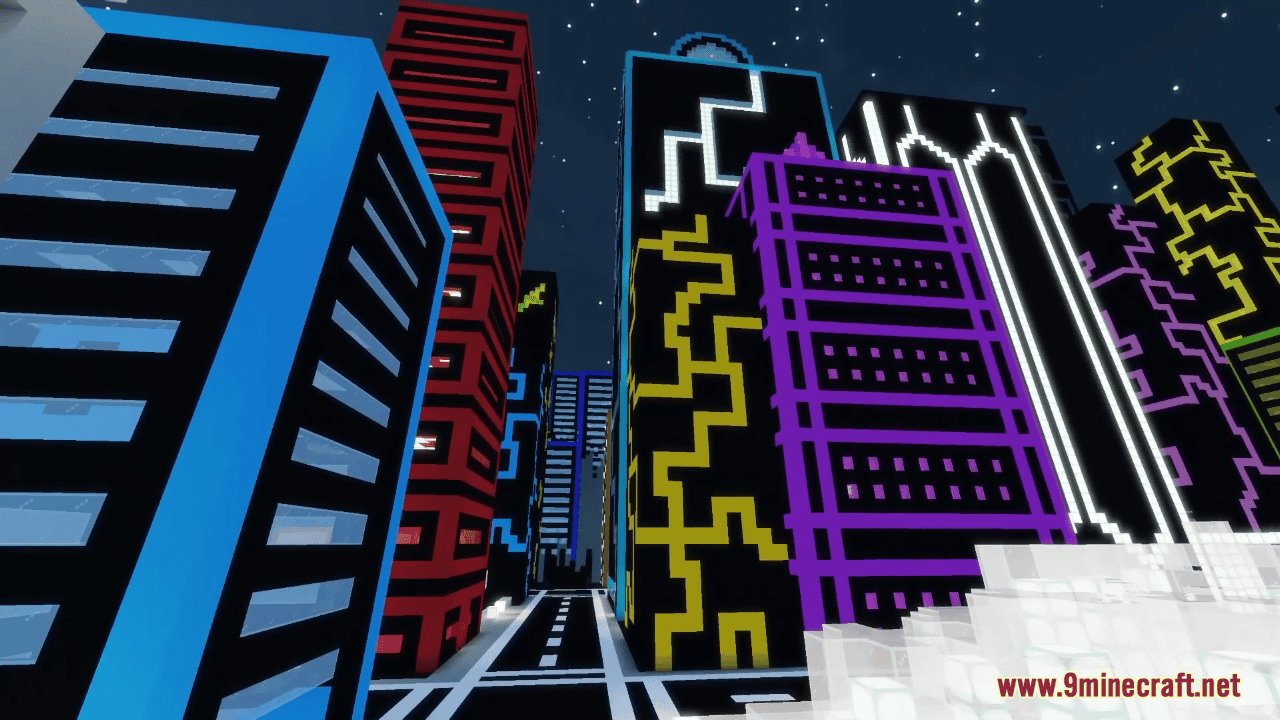 Cyber City Hunt Map (1.21.1, 1.20.1) - Scavenger Hunt In Cyberspace 8