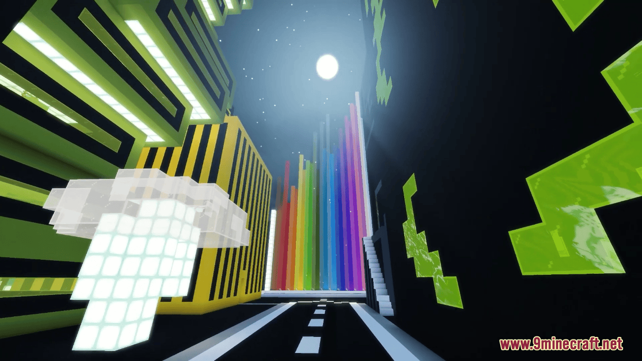 Cyber City Hunt Map (1.21.1, 1.20.1) - Scavenger Hunt In Cyberspace 9