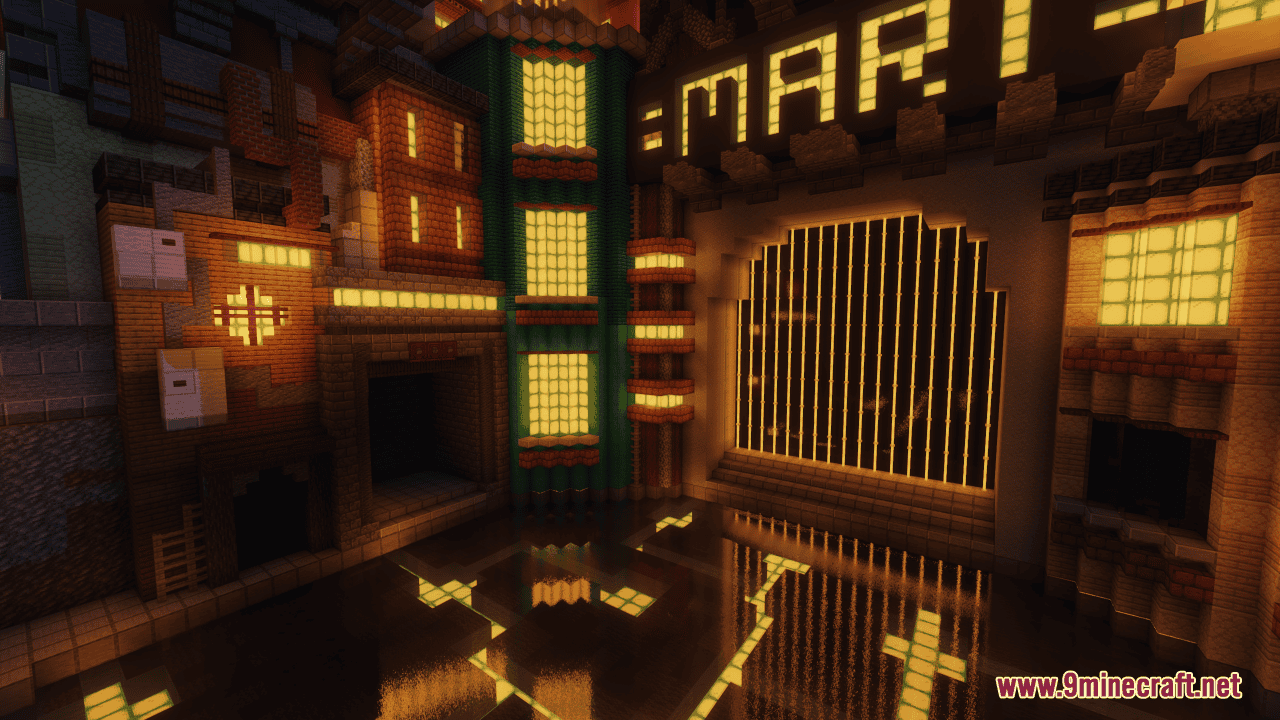 Cyberpunk Map (1.20.4, 1.19.4) - Cyberpunk Inspired Lobby 11