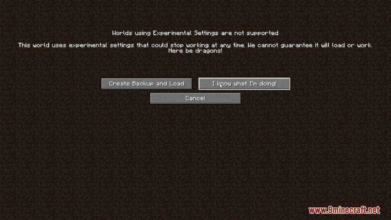 Disable Custom Worlds Advice Mod (1.20.4, 1.19.4) - No More Annoying Message 2