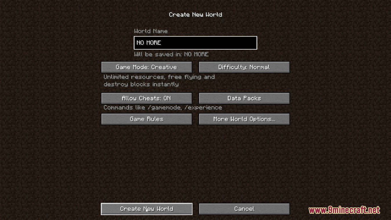 Disable Custom Worlds Advice Mod (1.20.4, 1.19.4) - No More Annoying Message 3