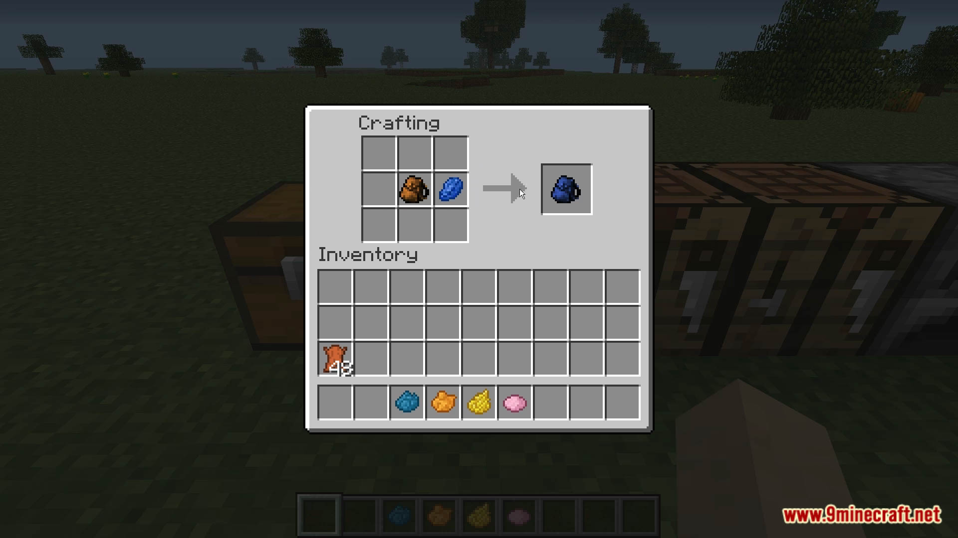 Dyeable Backpacks Data Pack (1.19.3, 1.18.2) - Backpack In Minecraft! 9