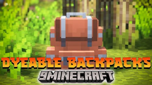 Dyeable Backpacks Data Pack (1.19.3, 1.18.2) – Backpack In Minecraft! Thumbnail