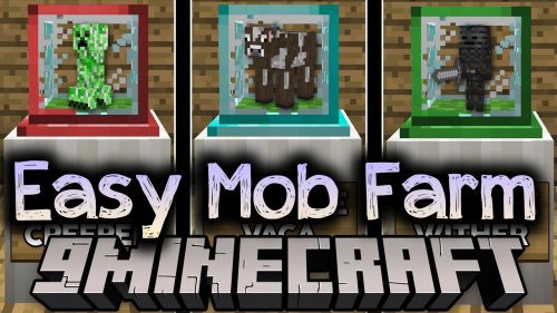 Easy Mob Farm Mod (1.20.2, 1.19.4) – Make Minecraft More Entertaining Thumbnail