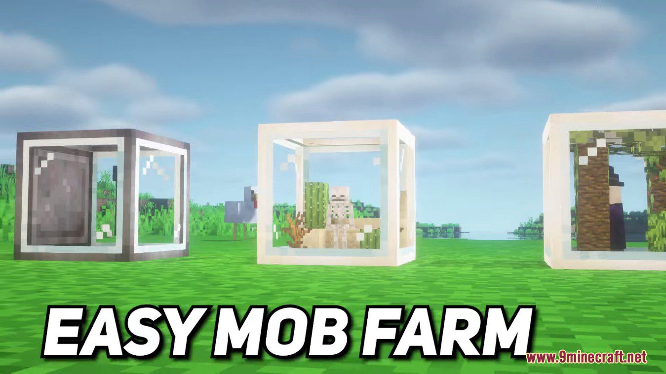 Easy Mob Farm Mod (1.20.2, 1.19.4) - Make Minecraft More Entertaining 6
