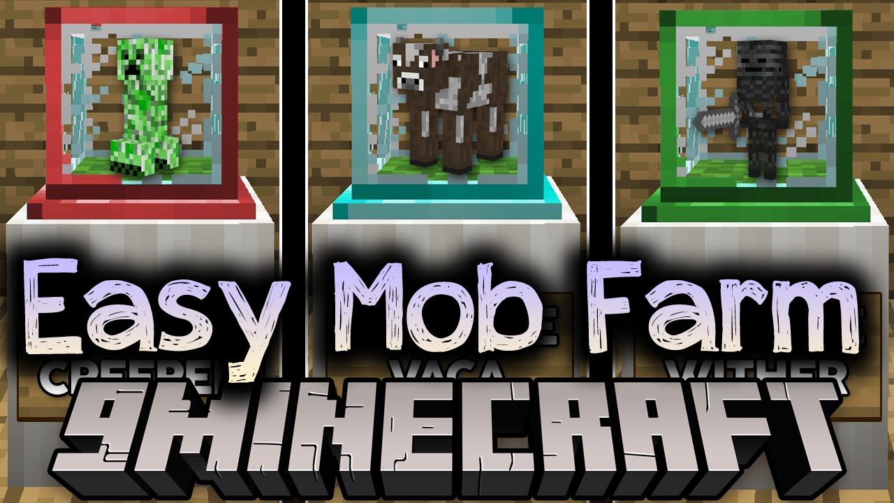 Easy Mob Farm Mod (1.20.2, 1.19.4) - Make Minecraft More Entertaining 1