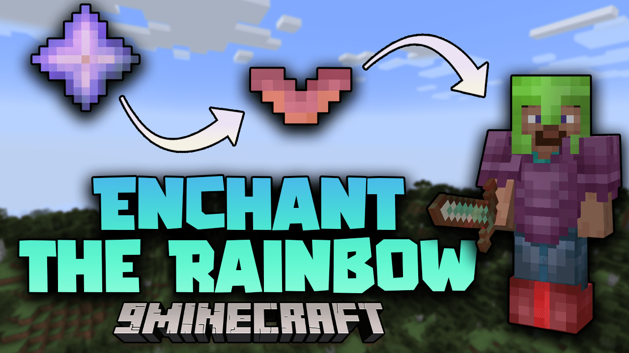 Enchant the Rainbow Mod (1.20.4, 1.19.4) - Colorful Equipment 1