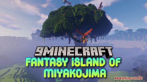 Fantasy Island of Miyakojima Map (1.21.1, 1.20.1) – Magical Jungle Valley Thumbnail
