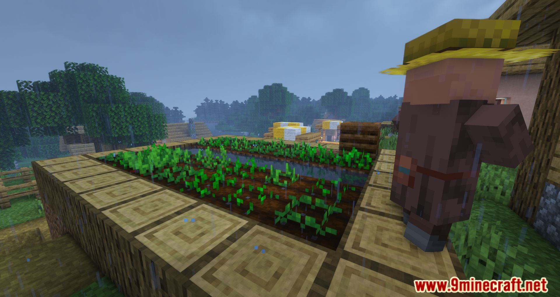 Farming in Rain Mod (1.19, 1.18.2) - Weather Can Affect The Growth Of Crops 7