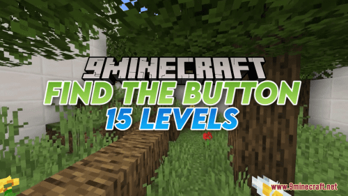 Find The Button: 15 Levels Map (1.20.4, 1.19.4) – A Classic Challenge Thumbnail