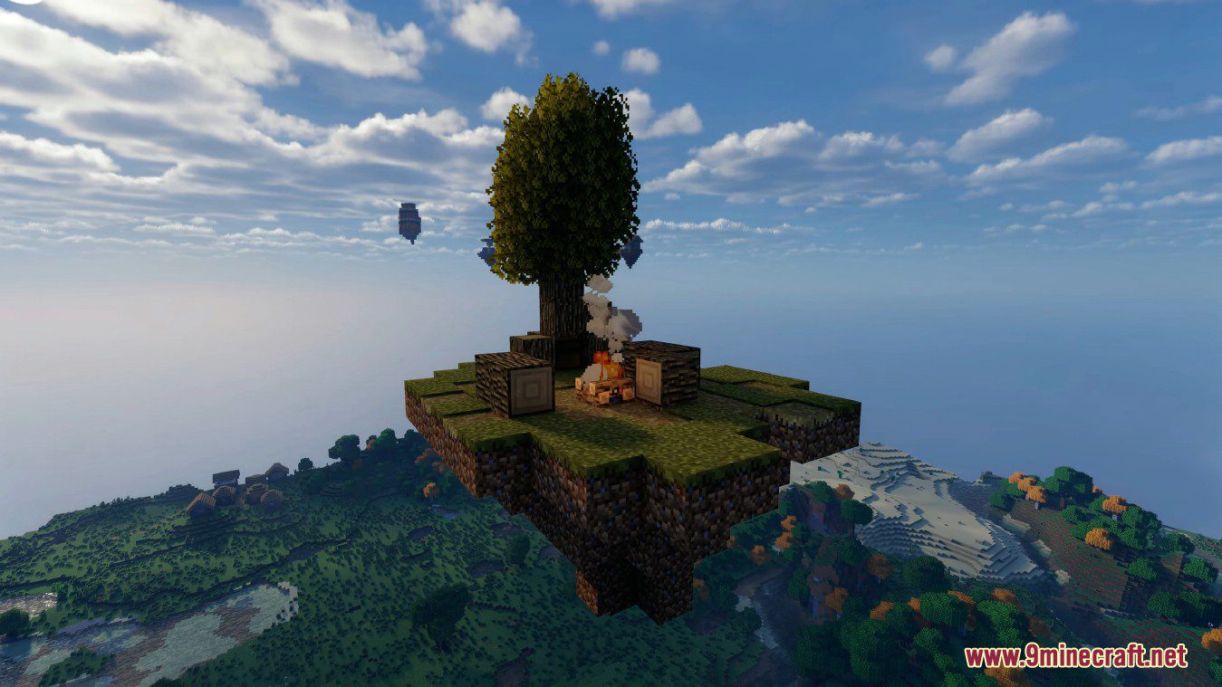 Floating Islands Mod (1.19.3, 1.18.2) - Ultimate Survival Sky Islands 12