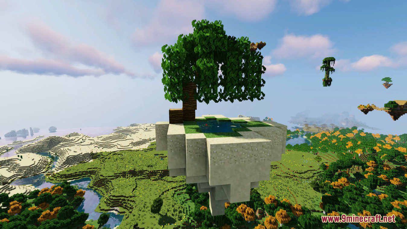 Floating Islands Mod (1.19.3, 1.18.2) - Ultimate Survival Sky Islands 5