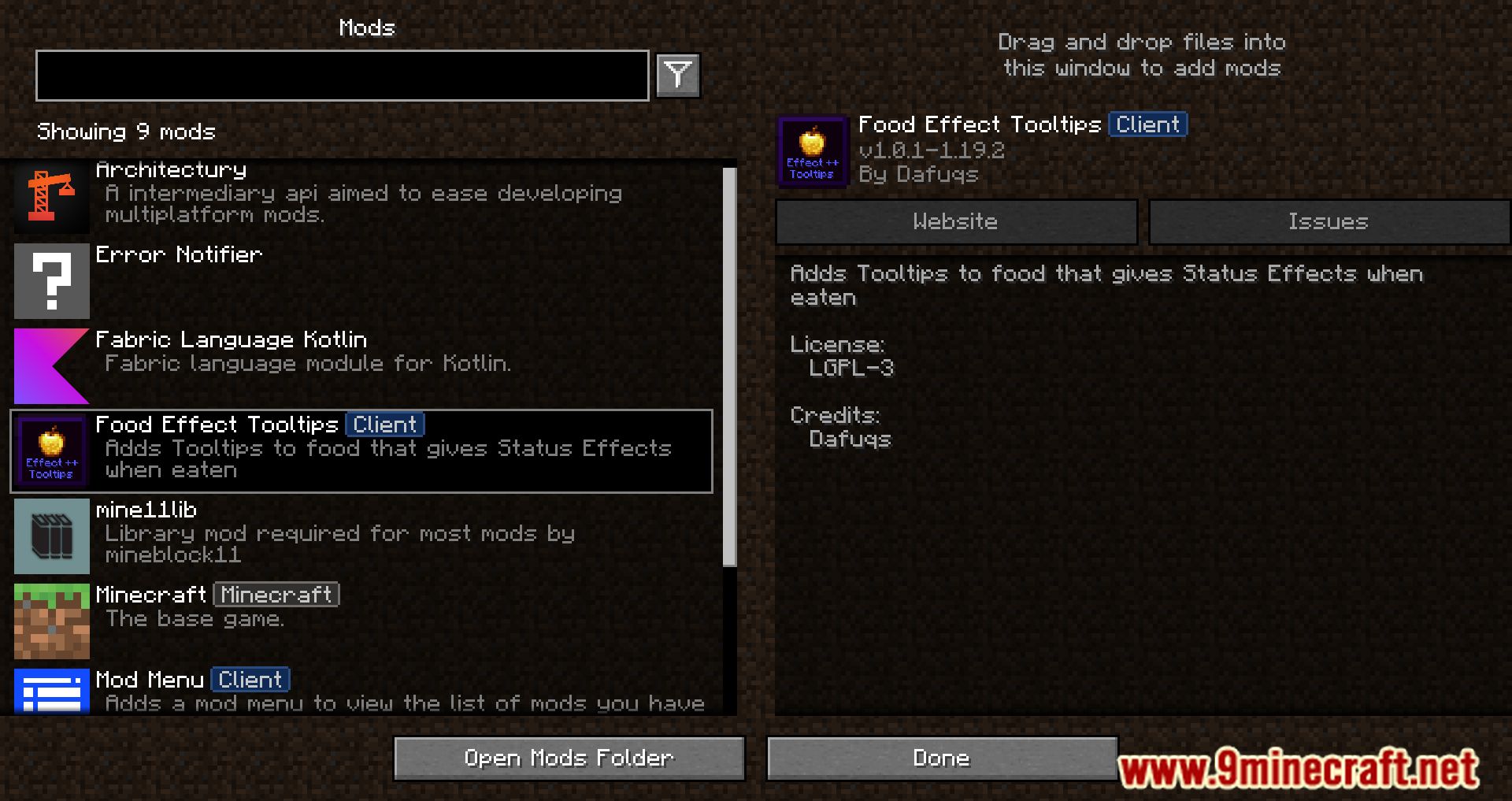 Food Effect Tooltips Mod (1.20.4, 1.19.4) - More Information About Food 2