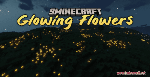 Glowing Flowers Resource Pack (1.20.6, 1.20.1) – Texture Pack Thumbnail