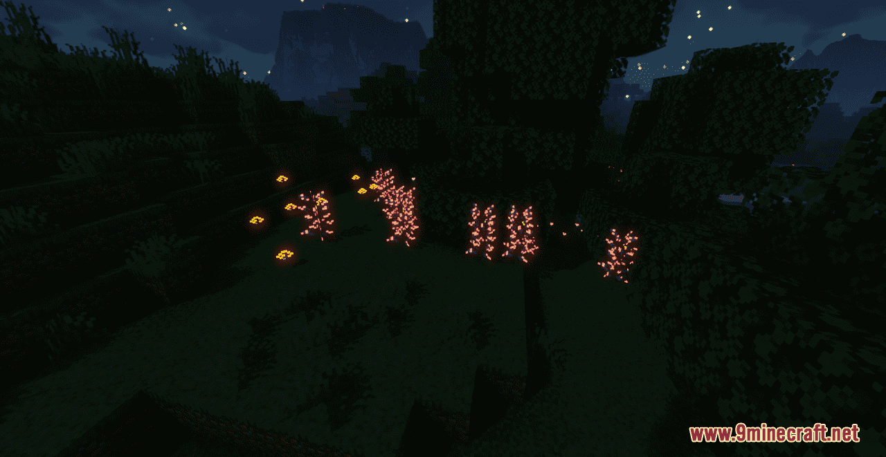 Glowing Flowers Resource Pack (1.20.6, 1.20.1) - Texture Pack 12