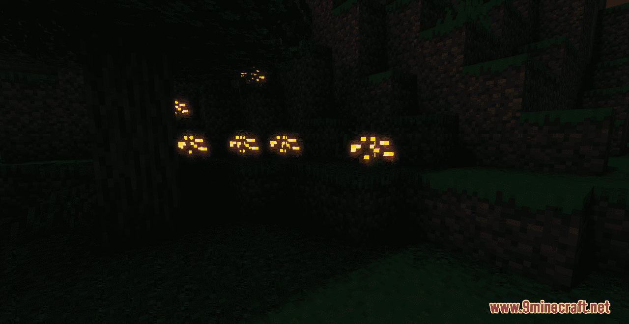 Glowing Flowers Resource Pack (1.20.6, 1.20.1) - Texture Pack 3