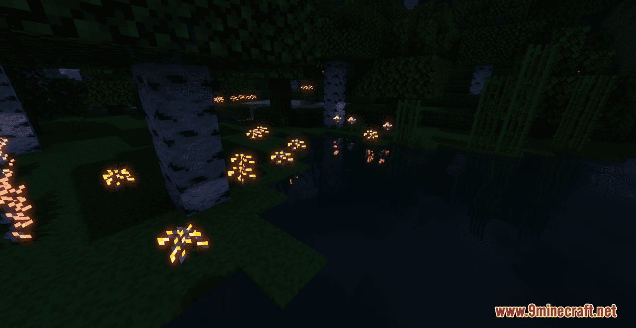 Glowing Flowers Resource Pack (1.20.6, 1.20.1) - Texture Pack 6