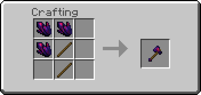 Glowing Obsidian Equipment Addon (1.19) - Armor, Tools, and Battleaxe 24