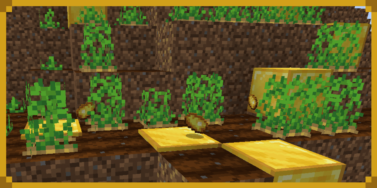 Golden Delight Mod (1.19.2) - Golden Variants of Foods 1