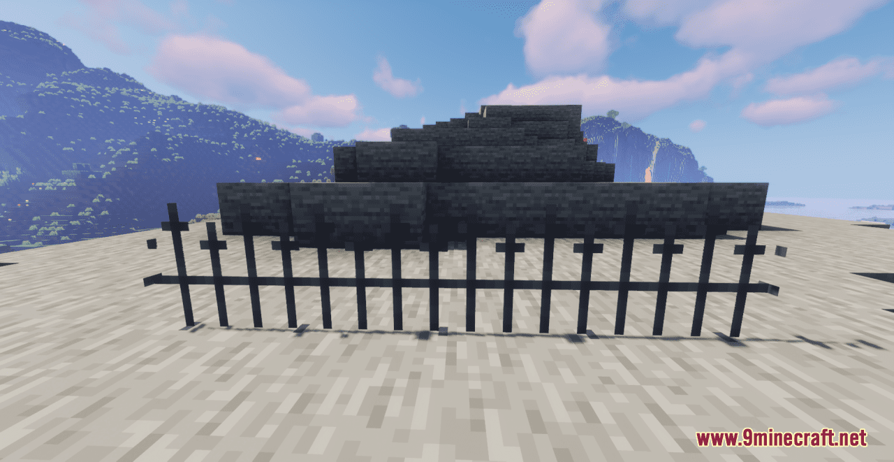 Gothic Iron Bars Resource Pack (1.20.6, 1.20.1) - Texture Pack 13