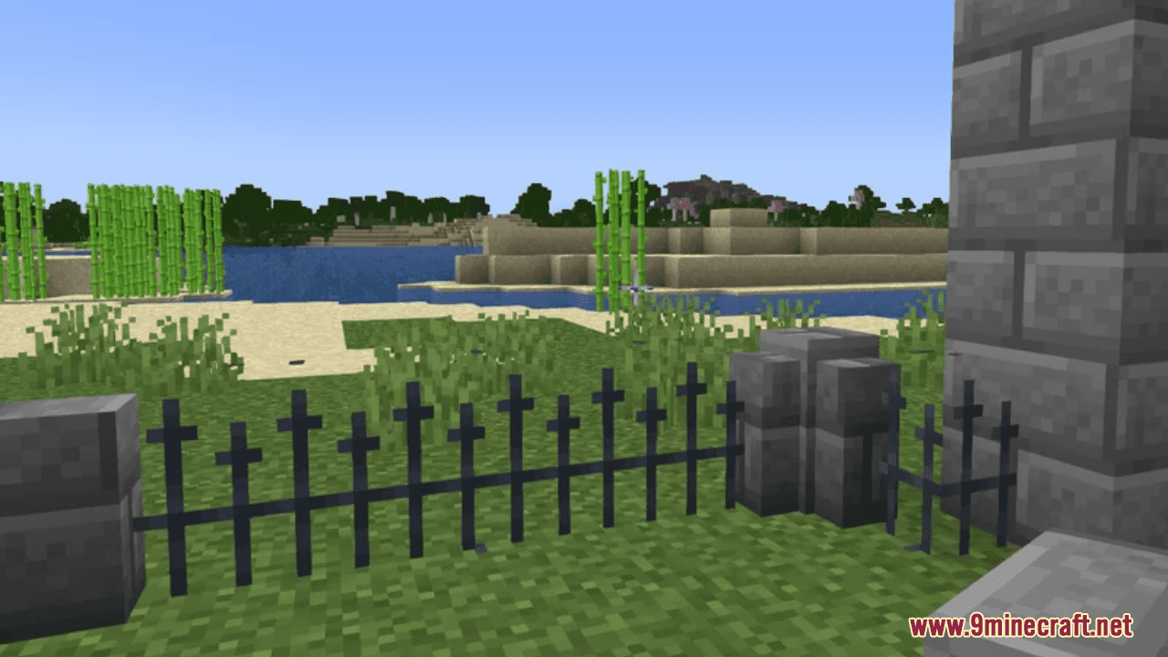 Gothic Iron Bars Resource Pack (1.20.6, 1.20.1) - Texture Pack 14