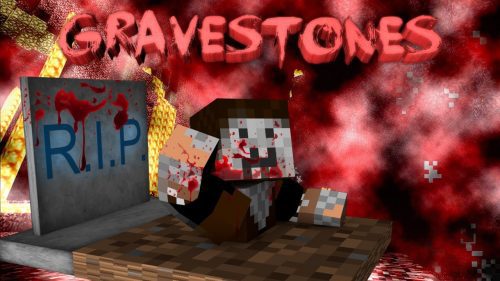 Gravestones Mod (1.21, 1.20.1) – Die Classy and Store Items Thumbnail