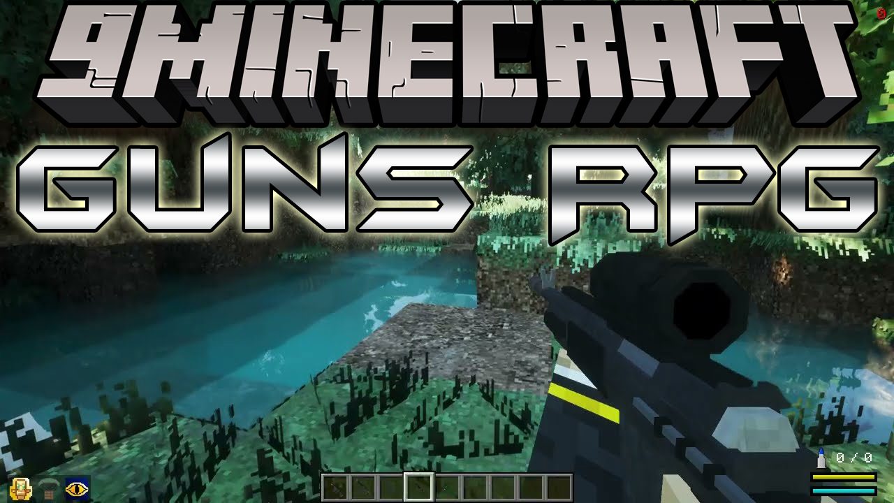 Guns RPG Mod (1.16.5, 1.12.2) - Hardcore Minecraft 1