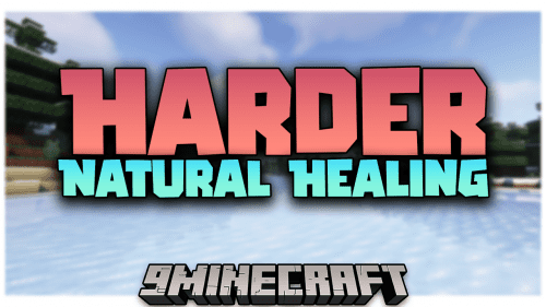 Harder Natural Healing Mod (1.20.4, 1.19.4) – Be Careful With Your Health Thumbnail