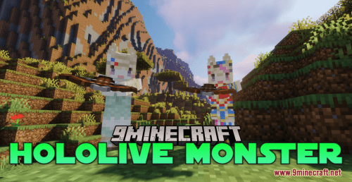 Hololive Monster Resource Pack (1.20.6, 1.20.1) – Texture Pack Thumbnail