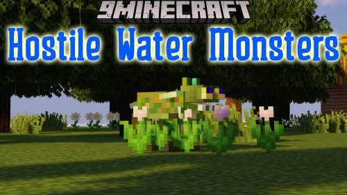 Hostile Water Monsters Mod (1.20.2, 1.19.4) – Harder Fishes Thumbnail