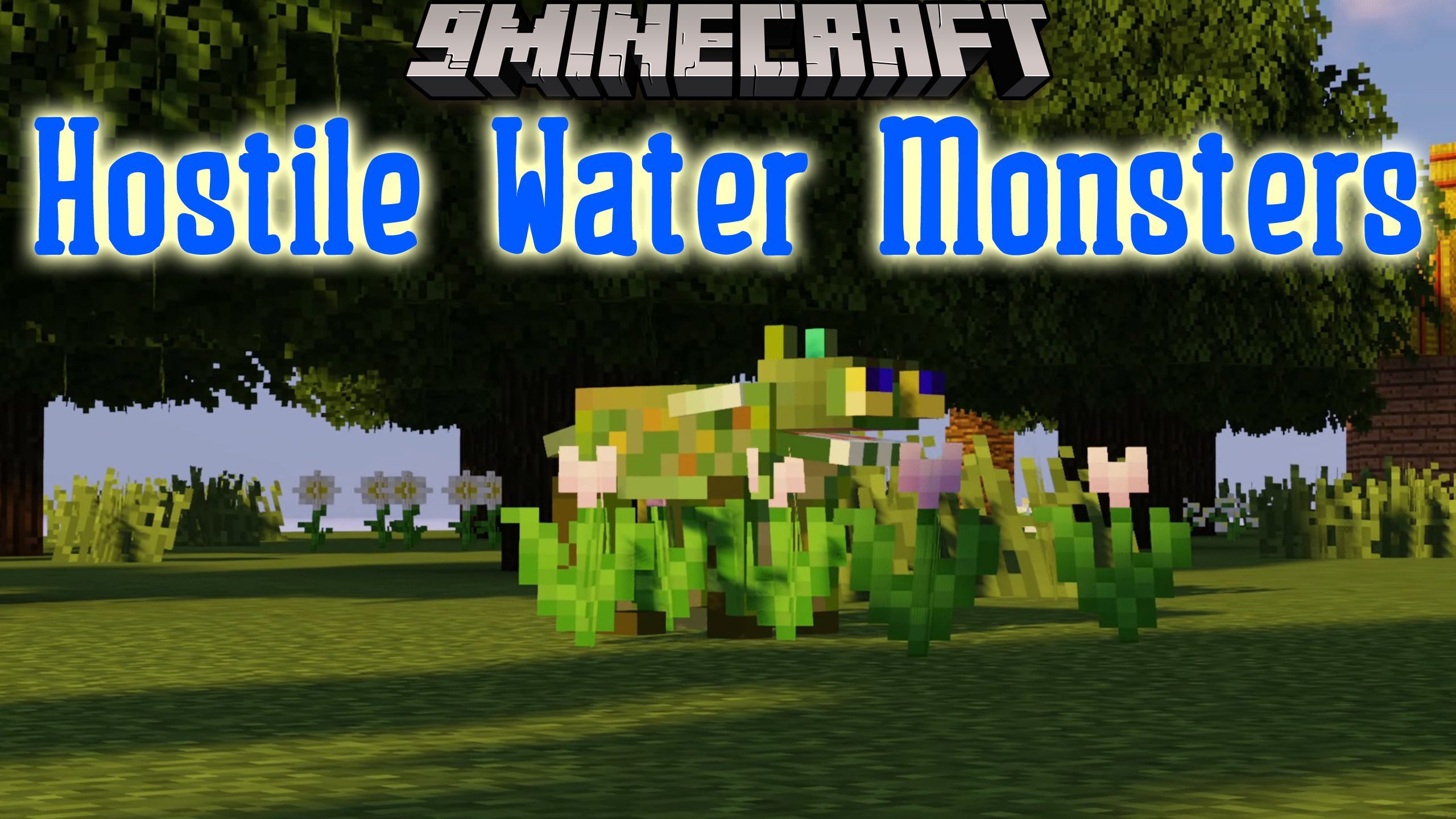 Hostile Water Monsters Mod (1.19.4, 1.18.2) - Harder Fishes 1