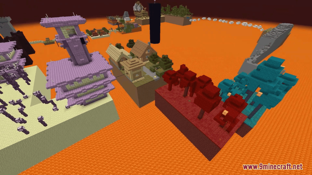 HotHot Parkour Map (1.21.1, 1.20.1) - Watch Out For The Lava! 7