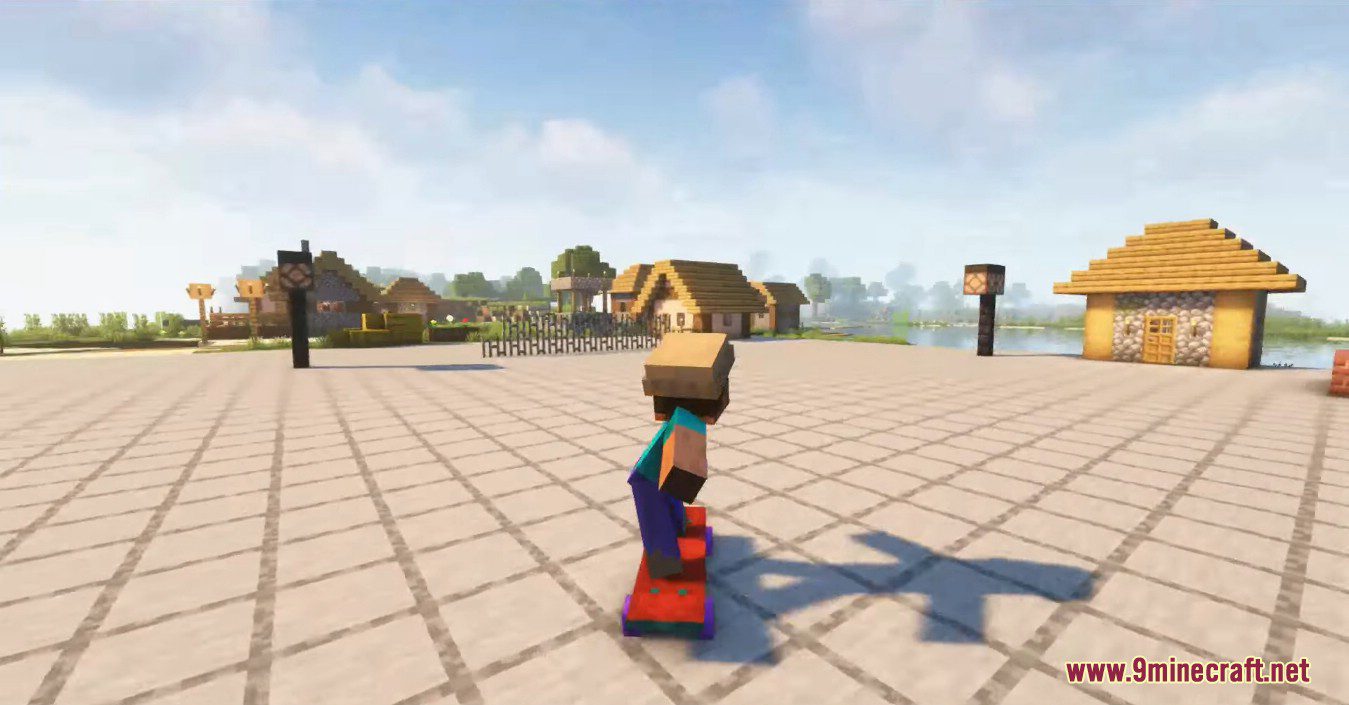 I Wanna Skate Mod (1.19.4, 1.19.2) - Skateboarding Mod 4