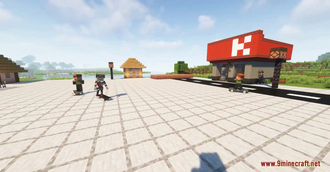 I Wanna Skate Mod (1.19.4, 1.19.2) - Skateboarding Mod 8