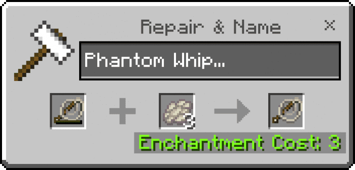 Invisibility Phantom Equipment Addon (1.20, 1.19) - Armor, Tools, and Whip 16