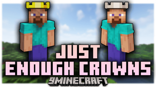 Just Enough Crowns Mod (1.19.4, 1.18.2) – Become A King Thumbnail