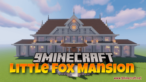 Little Fox Mansion Map (1.21.1, 1.20.1) – Grand Modern Mansion Thumbnail