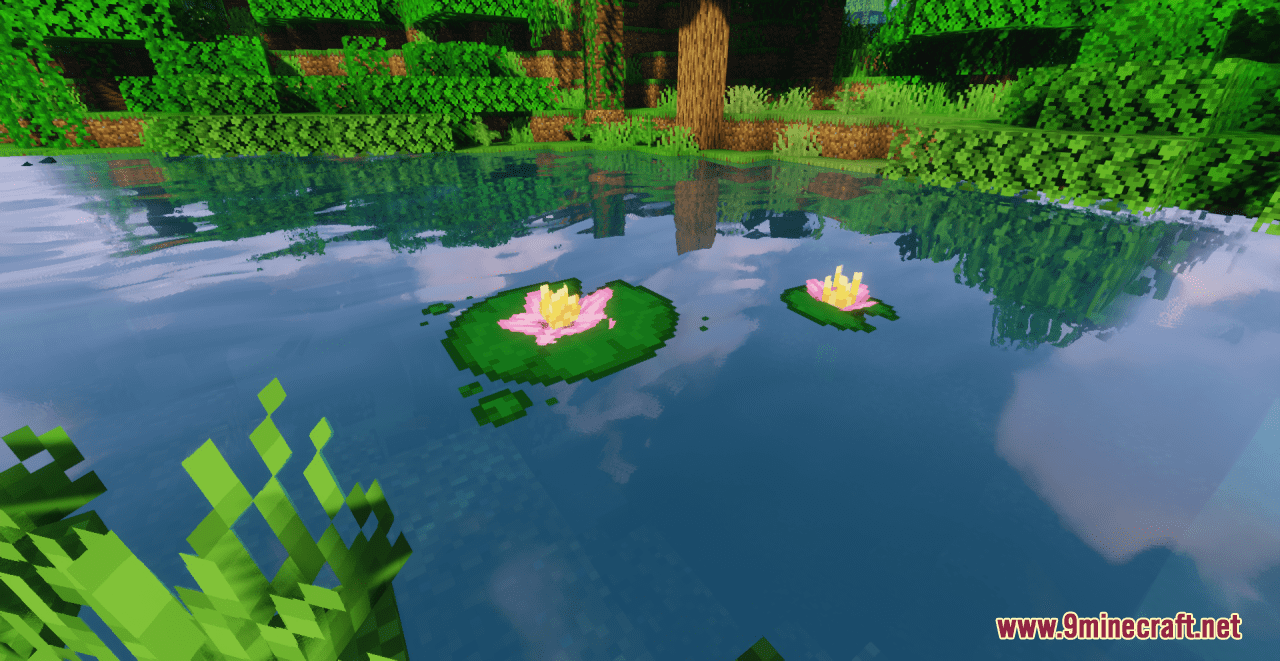 Lotus Flower Resource Pack (1.20.6, 1.20.1) - Texture Pack 2