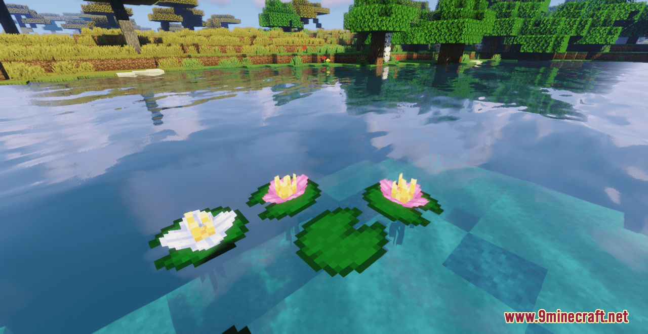 Lotus Flower Resource Pack (1.20.6, 1.20.1) - Texture Pack 11