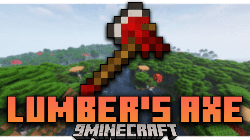 Lumber’s Axe Mod (1.19.4, 1.18.2) – Chop Wood Faster With Lumber Axe Thumbnail