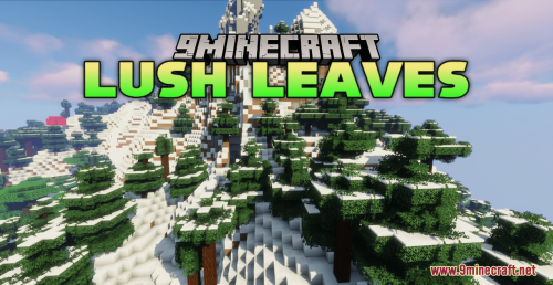 Lush Leaves Resource Pack (1.20.6, 1.20.1) – Texture Pack Thumbnail