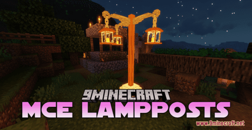 MCE Lampposts Resource Pack (1.20.6, 1.20.1) – Texture Pack Thumbnail