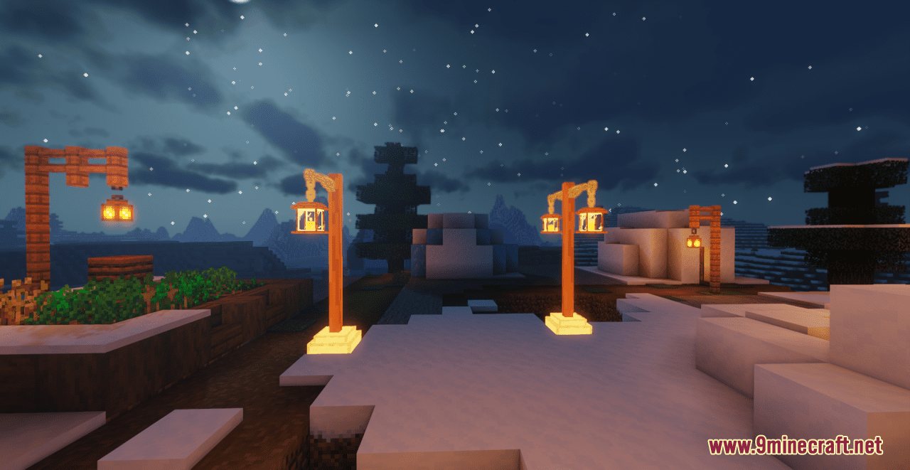 MCE Lampposts Resource Pack (1.20.6, 1.20.1) - Texture Pack 13