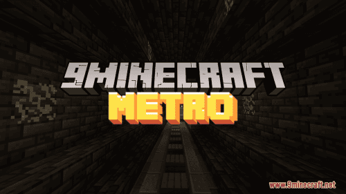 METRO Map (1.21.1, 1.20.1) – Post-apocalyptic Metro World Thumbnail